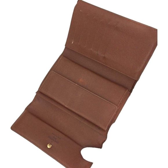 191136X Louis Vuitton Wallet Porte Tresor Etui Papiers Brown Monogram - Picture 5 of 9